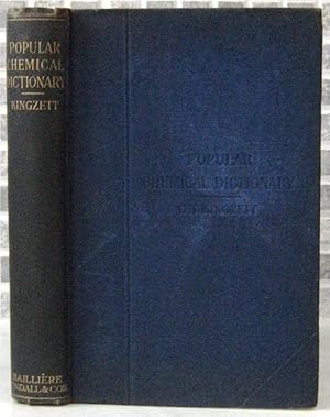Image du vendeur pour Popular Chemical Dictionary mis en vente par Mike Park Ltd