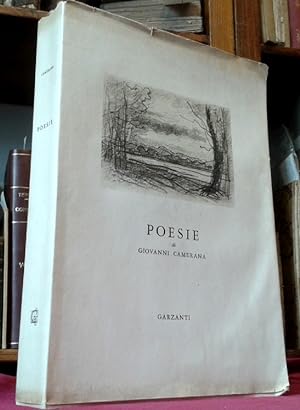 Image du vendeur pour POESIE. mis en vente par Accademia degli Erranti di Vada Monica