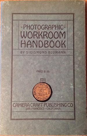 Seller image for Photographic Workroom Handbook for sale by Wordbank Books