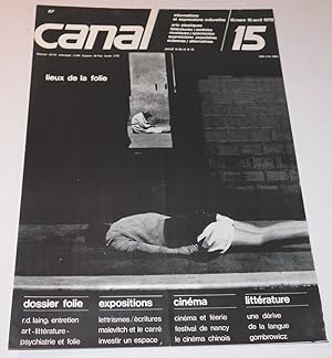 Image du vendeur pour CANAL 15: (Journal d'informations culturelles). 15 mars-15 avril 1978, (Cover title) mis en vente par Blue Mountain Books & Manuscripts, Ltd.