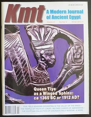 Imagen del vendedor de KMT Magazine: A Modern Journal of Ancient Egypt Volume 21 Number 4 Winter 2010/11 a la venta por Jeff Irwin Books