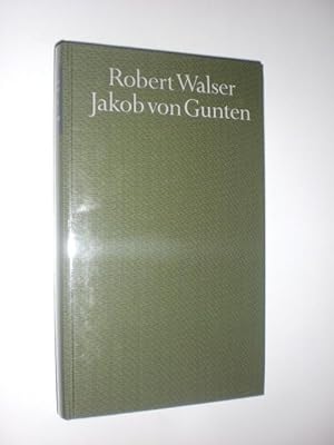 Imagen del vendedor de Jakob von Gunten. EinTagebuch. Mit dem Begleitheft von Hermann Burger. a la venta por Stefan Kpper