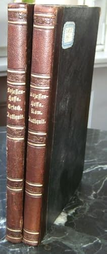 Kurzgefasstes Handbuch der römischen Antiquitäten und der römischen Literaturgeschichte. UND: Kur...