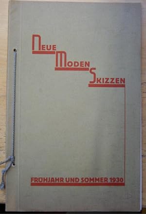 Neue Moden-Skizzen. (Herrenmode) Frühjahr und Sommer 1930.