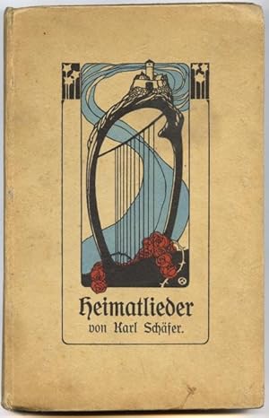 Heimatlieder. Mit (47) Original-Aufnahmen (Motive aus dem Odenwald) der Illustrationen Wilhelm Ge...