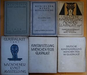 Münchener Kunstausstellung im Glaspalast 1927. Veranstalter Münchener Künstler-Genossenschaft und...