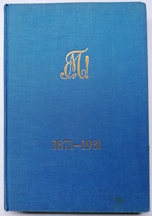 Geschichte der katholischen deutschen Studentenverbindung Markomannia 1871 - 1931. Hrsg. v. deren...