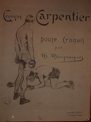 Georges Capentier: Douze Croquis [sketch drawings] par M. Merignargues.