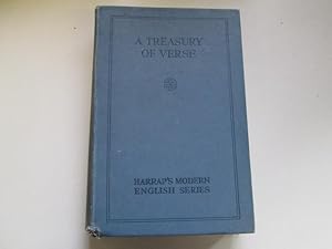 Imagen del vendedor de A Treasury of Verse: Poems of Today and Yesterday a la venta por Goldstone Rare Books