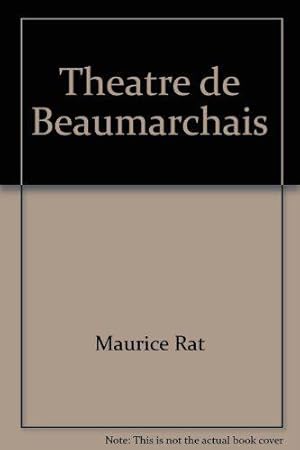 Bild des Verkufers fr Theatre de Beaumarchais zum Verkauf von JLG_livres anciens et modernes