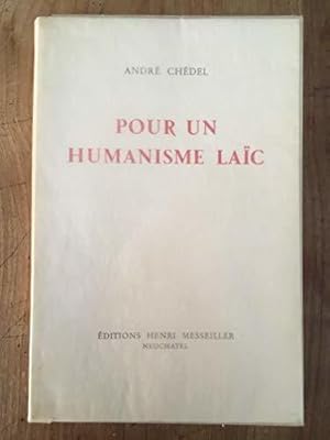 Image du vendeur pour Pour un humanisme lac mis en vente par JLG_livres anciens et modernes