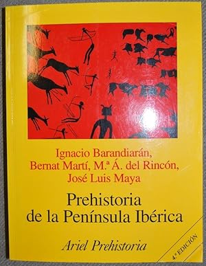 Imagen del vendedor de PREHISTORIA DE LA PENINSULA IBERICA. Prlogo de Josep M Fullola Pericot y M Angels Petit Mendizabal a la venta por Fbula Libros (Librera Jimnez-Bravo)