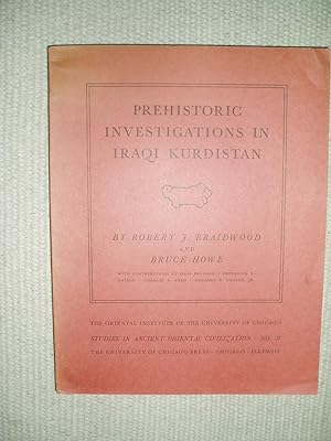 Seller image for Prehistoric Investigations in Iraqi Kurdistan for sale by Expatriate Bookshop of Denmark