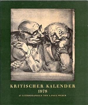 Graphiker und Maler (1893-1980): SIGNATUR des Autors (voller Namenszug) in: Kritischer Kalender 1...