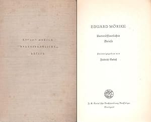 Unveröffentlichte Briefe. Hrsg. Friedrich Seebaß.