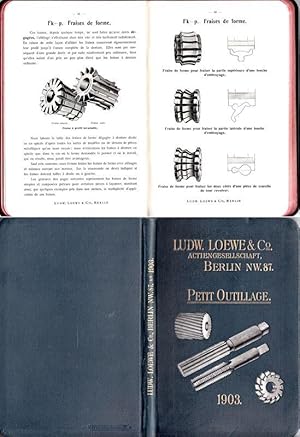 Seller image for Catalogue de 1903 :Machines-Outils et Petit Outillage de Prcision. Fonderie. for sale by Antiquariat Richard Husslein