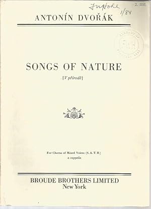 Immagine del venditore per Songs of Nature [V prirode] venduto da Bookfeathers, LLC