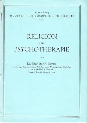 Bild des Verkufers fr Religion und Psychotherapie. zum Verkauf von Antiquariat Krikl