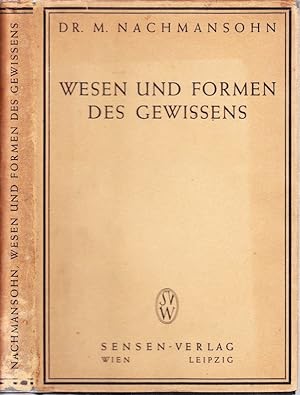 Imagen del vendedor de Wesen und Formen des Gewissens. a la venta por Antiquariat Krikl