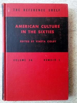 Image du vendeur pour American Culture in the Sixties mis en vente par P Peterson Bookseller