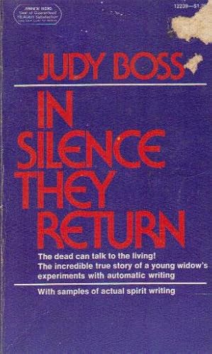 Seller image for IN SILENCE THEY RETURN for sale by Black Stump Books And Collectables