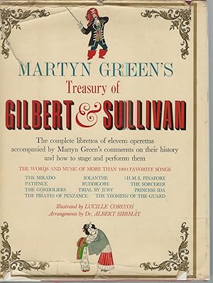 Imagen del vendedor de Martyn Green's Treasury of Gilbert & Sullivan a la venta por Mom and Pop's Book Shop,