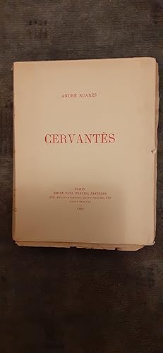 Seller image for CERVANTES. for sale by Librairie Sainte-Marie