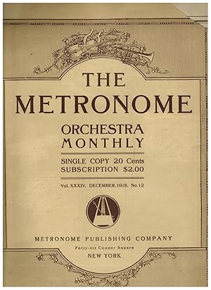THE METRONOME ORCHESTRA MONTHLY. December 1918