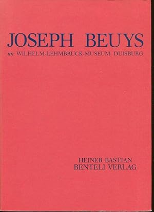 Bild des Verkufers fr Joseph Beuys im Wilhelm-Lehmbruck-Museum Duisburg zum Verkauf von Antiquariat am Flughafen