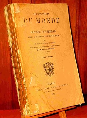 Seller image for HISTOIRE DU MONDE - TOME DIXIEME for sale by Livres 113