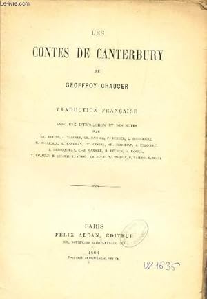 Image du vendeur pour LES CONTES DE CANTERBURY mis en vente par Le-Livre