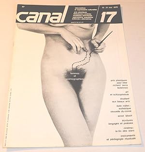 Image du vendeur pour CANAL 17: (Journal d'informations culturelles). 15-31 mai 1978. (Cover title) mis en vente par Blue Mountain Books & Manuscripts, Ltd.