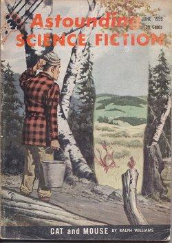 Image du vendeur pour ASTOUNDING Science Fiction: June 1959 ("Dorsai!") mis en vente par Books from the Crypt