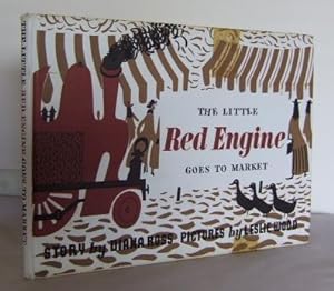 Seller image for The little red engine goes to Market for sale by Mad Hatter Books