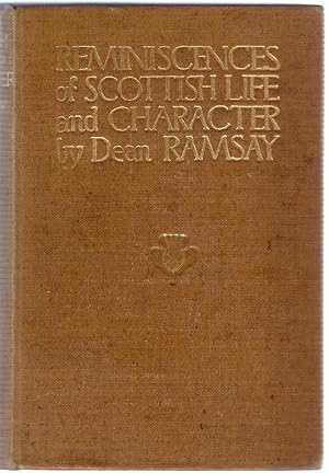 Imagen del vendedor de Reminiscences of Scottish Life and Character a la venta por Michael Moons Bookshop, PBFA