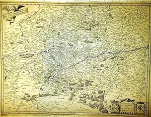 Namur / Namür / Hennegau. - Historische Kupferstichkarte. Comitatuum Hannoniae et Namurci descrip...