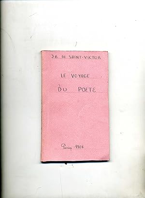 LE VOYAGE DU POETE .POËME