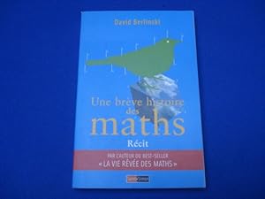 Image du vendeur pour Une brve histoire des maths mis en vente par Emmanuelle Morin