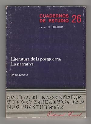 Imagen del vendedor de Literatura de la postguerra: la narrativa a la venta por Librera El Crabo