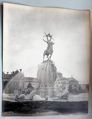 Fountain of Engergy. Original photo Pan Pacific International Exposition.