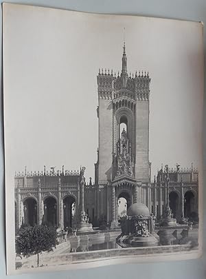 Mulgardt's Tower with pool. Original photo Pan Pacific International Exposition.