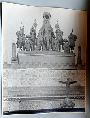 Nations of the East Sculpture. Original photo Pan Pacific International Exposition.