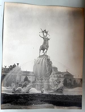 Fountain of Energy. Original photo Pan Pacific International Exposition.