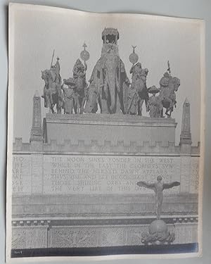 Nations of the East, sculpture. Original photo Pan Pacific International Exposition.