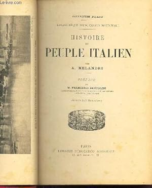 Bild des Verkufers fr HISTOIRE DU PEUPLE ITALIEN / COLLECTION PICARD zum Verkauf von Le-Livre