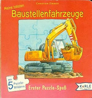 Image du vendeur pour Meine tollsten Baustellenfahrzeuge. Erster Puzzle-Spa. mis en vente par Online-Buchversand  Die Eule