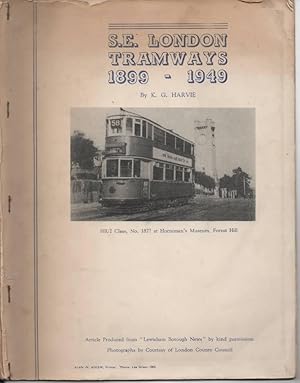 Imagen del vendedor de S. E . London Tramway 1899 - 1949 a la venta por C P Books Limited