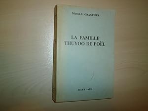 Seller image for LA FAMILLE THUYOO DE POEL for sale by Le temps retrouv