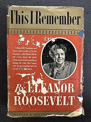 Seller image for This I Remember for sale by Cragsmoor Books