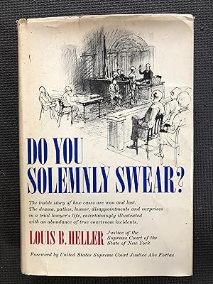 Seller image for Do You Solemnly Swear? for sale by Cragsmoor Books